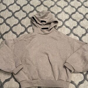 Fear of God Essentials Gray Hoodie